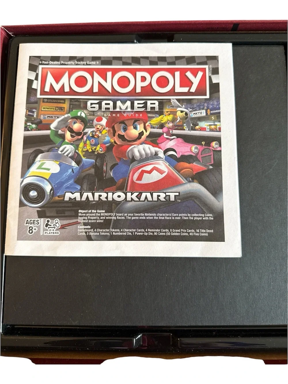 Monoply Gamer Mariokart Board Game